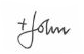 Bishop John's Signature