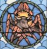 Stained Glass Luke the Evangelist