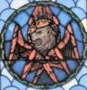 Stained Glass Mark the Evangelist